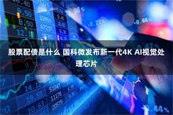 股票配债是什么 国科微发布新一代4K AI视觉处理芯片